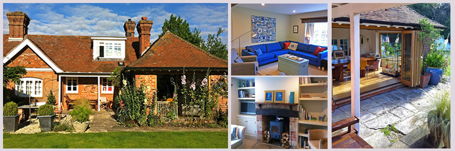 A contemporary & child friendly Victorian cottage standing in 3/4 acre of private gardens.